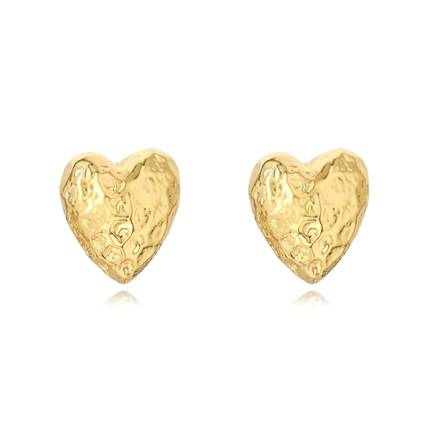 Sahira Corrine Heart Studs