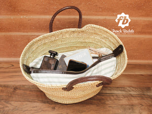 French Baskets Iconic bag w/ detachable inside pocket