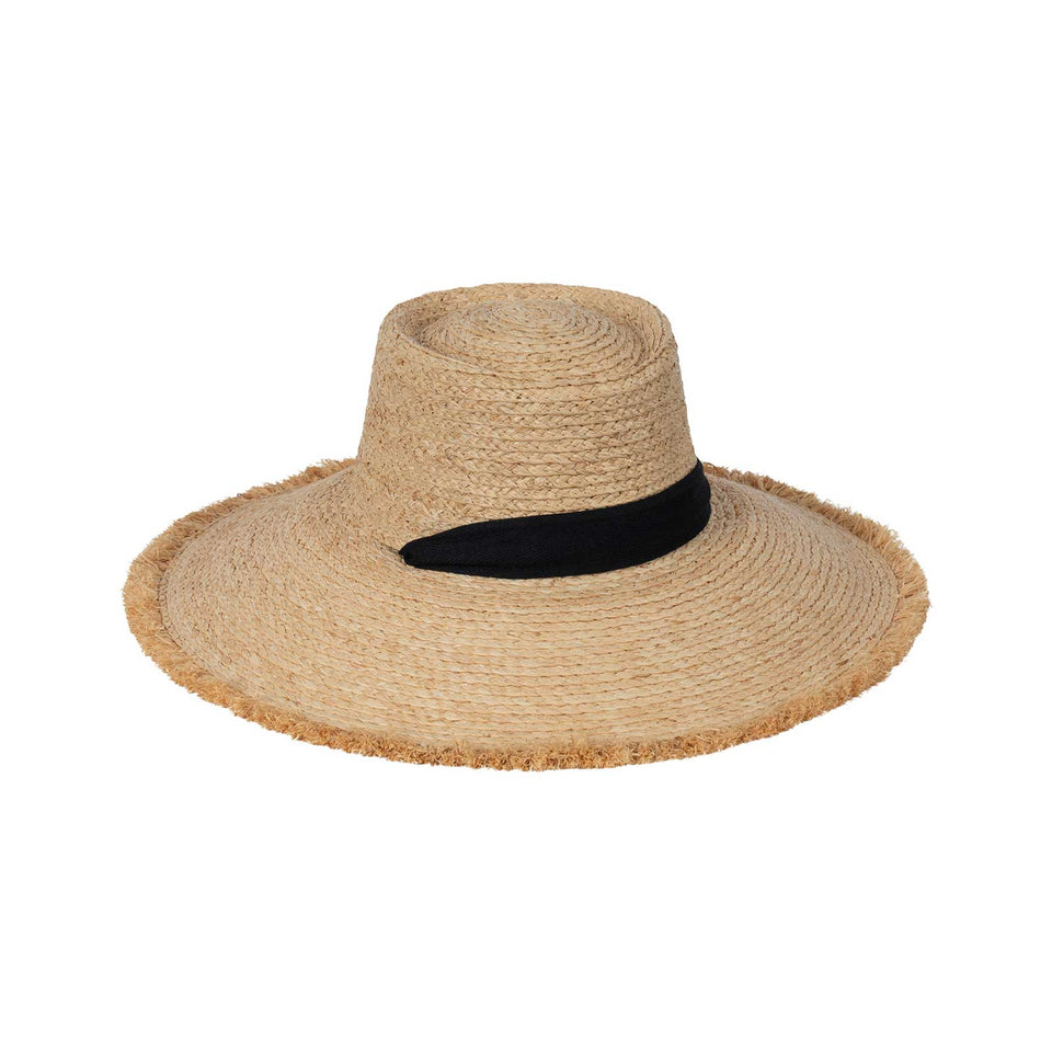 Lack of Color: Paloma Sun Hat Raffia Fringe Hat – Suga Apple display picture 3
