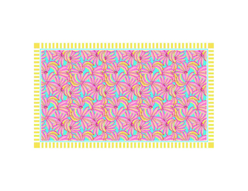 Pink Bananas Beach Wrap
